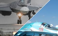 Украински дронове удариха най-скъпите руски изтребители Су-57 и Су-34 чак в Урал