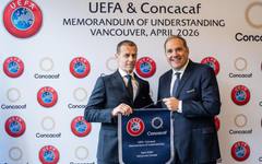 УЕФА и Concacaf задълбочават сътрудничеството си с Меморандум за разбирателство